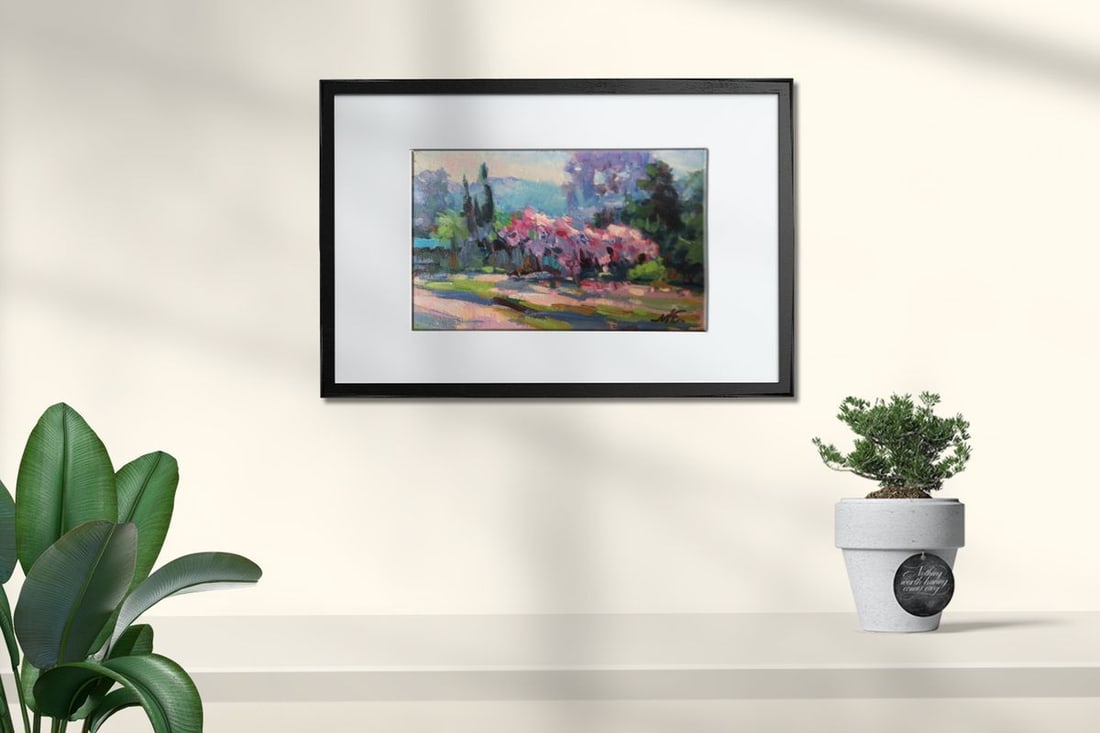 Oil painting Yaltan landscape Kuzeminsky Nikolay Borisovich - 3