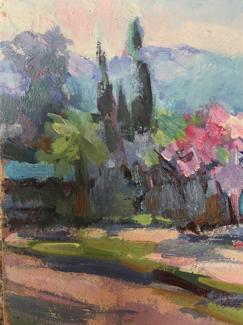 Oil painting Yaltan landscape Kuzeminsky Nikolay Borisovich - 4