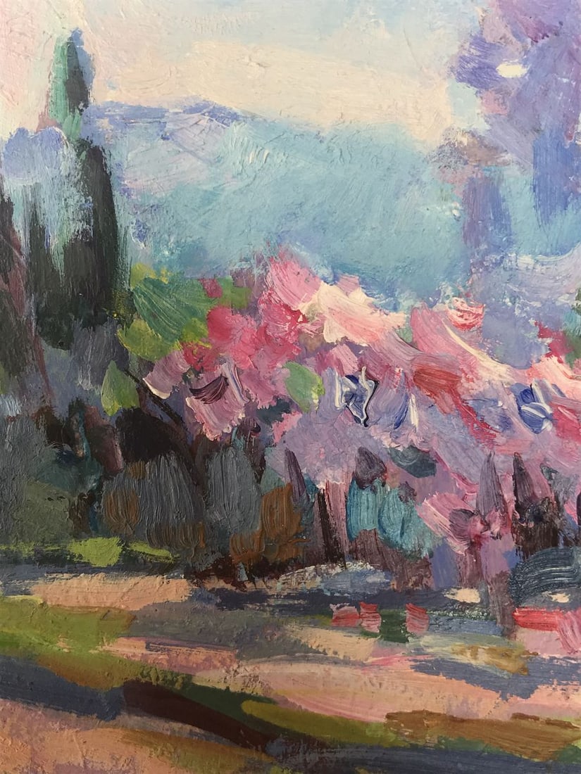 Oil painting Yaltan landscape Kuzeminsky Nikolay Borisovich - 5