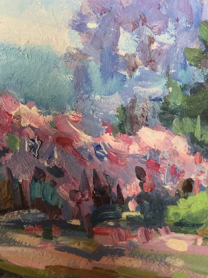 Oil painting Yaltan landscape Kuzeminsky Nikolay Borisovich - 6