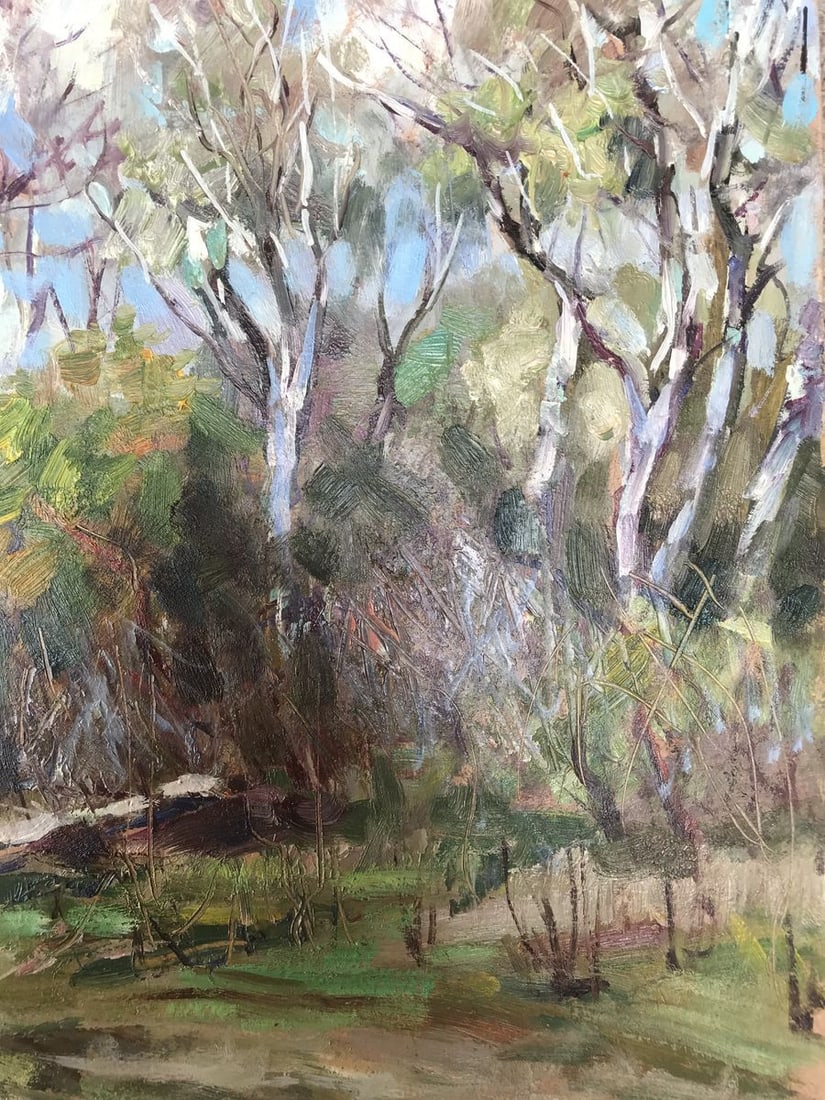 Oil painting Old forest Kuzeminsky Nikolay Borisovich - 10