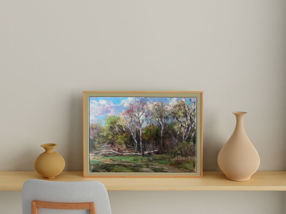 Oil painting Old forest Kuzeminsky Nikolay Borisovich - 3