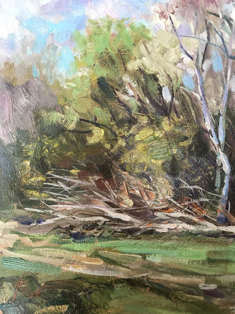 Oil painting Old forest Kuzeminsky Nikolay Borisovich - 8