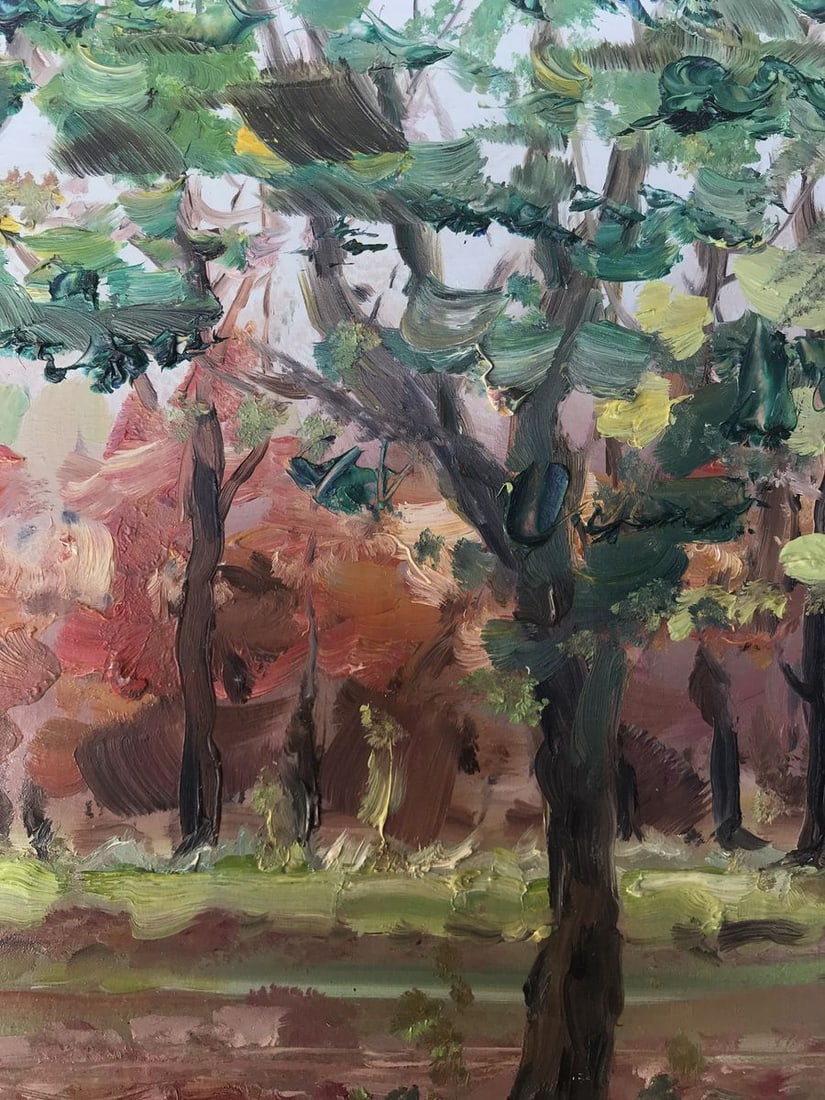 Oil painting Forest park Nesterova A. - 6