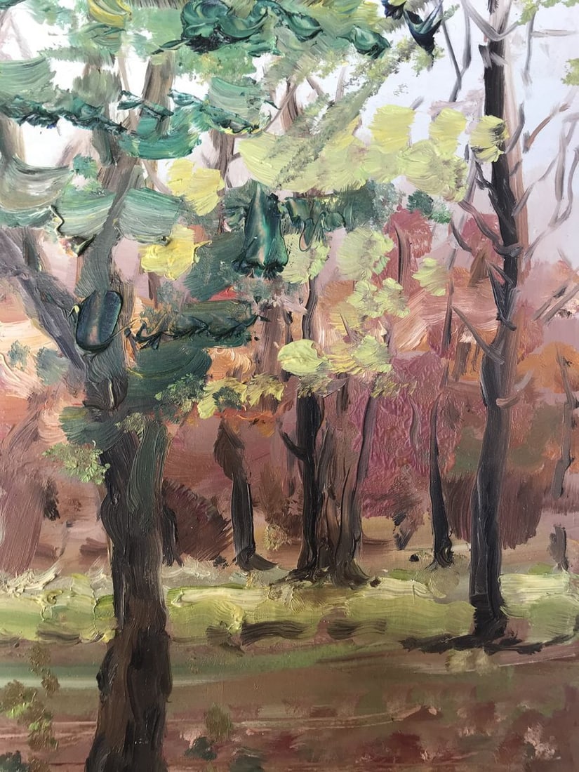 Oil painting Forest park Nesterova A. - 7