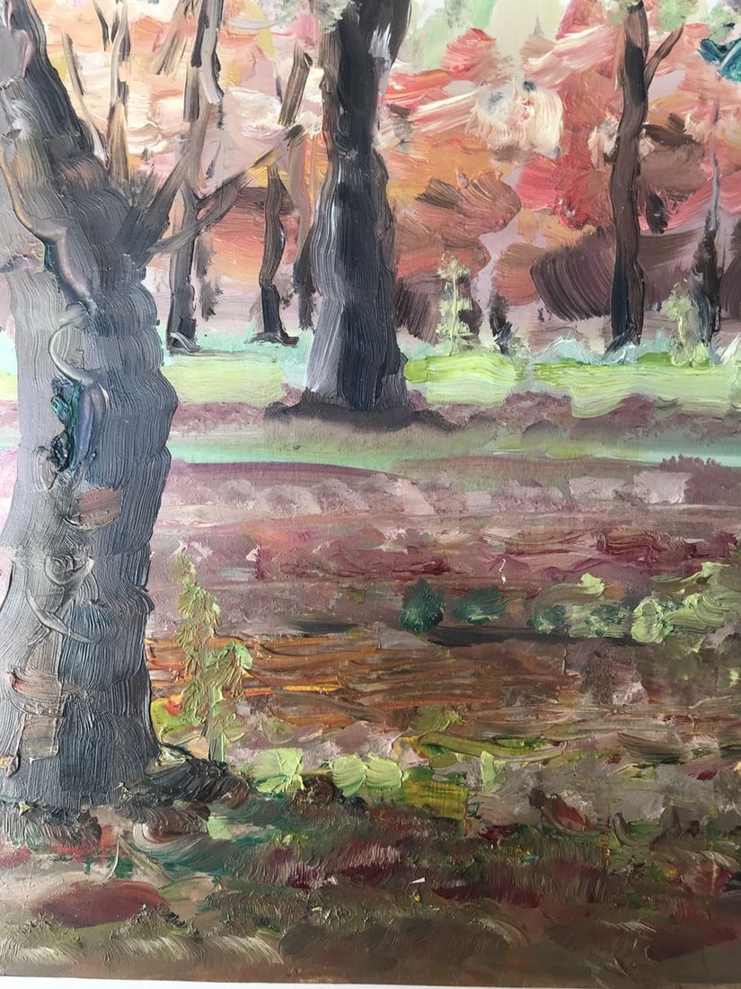 Oil painting Forest park Nesterova A. - 8