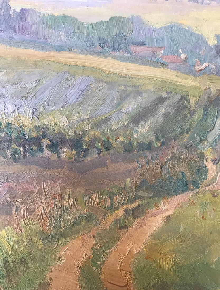 Oil painting Vineyards Unknown artist - 10