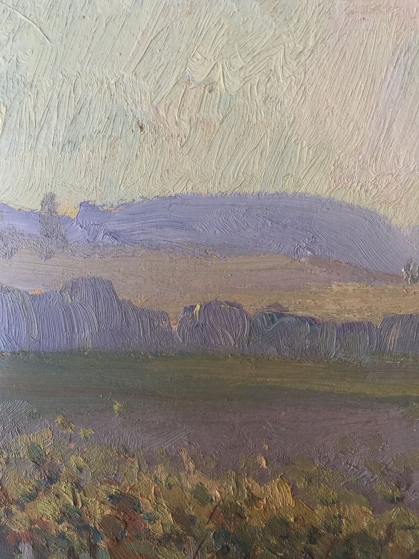 Oil painting Vineyards Unknown artist - 4