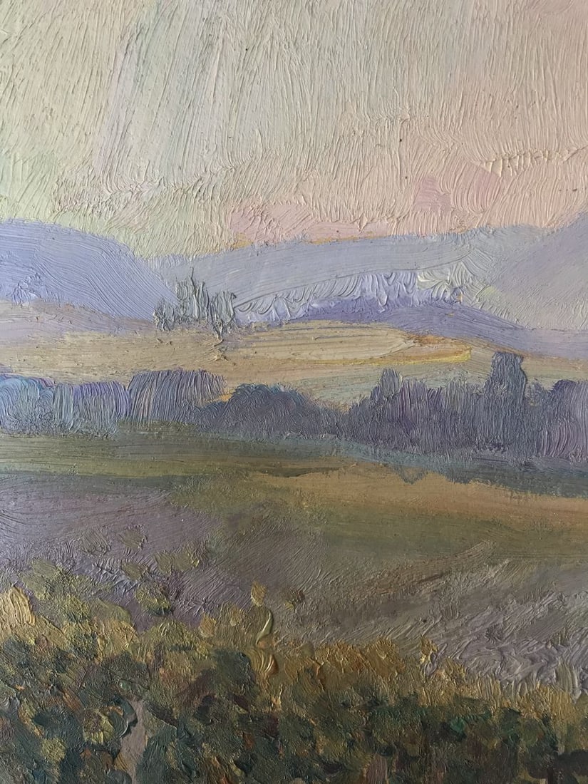 Oil painting Vineyards Unknown artist - 5