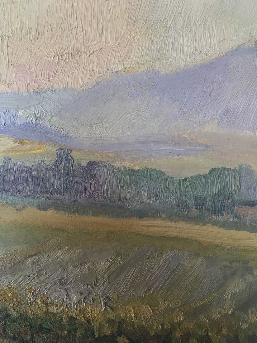 Oil painting Vineyards Unknown artist - 6