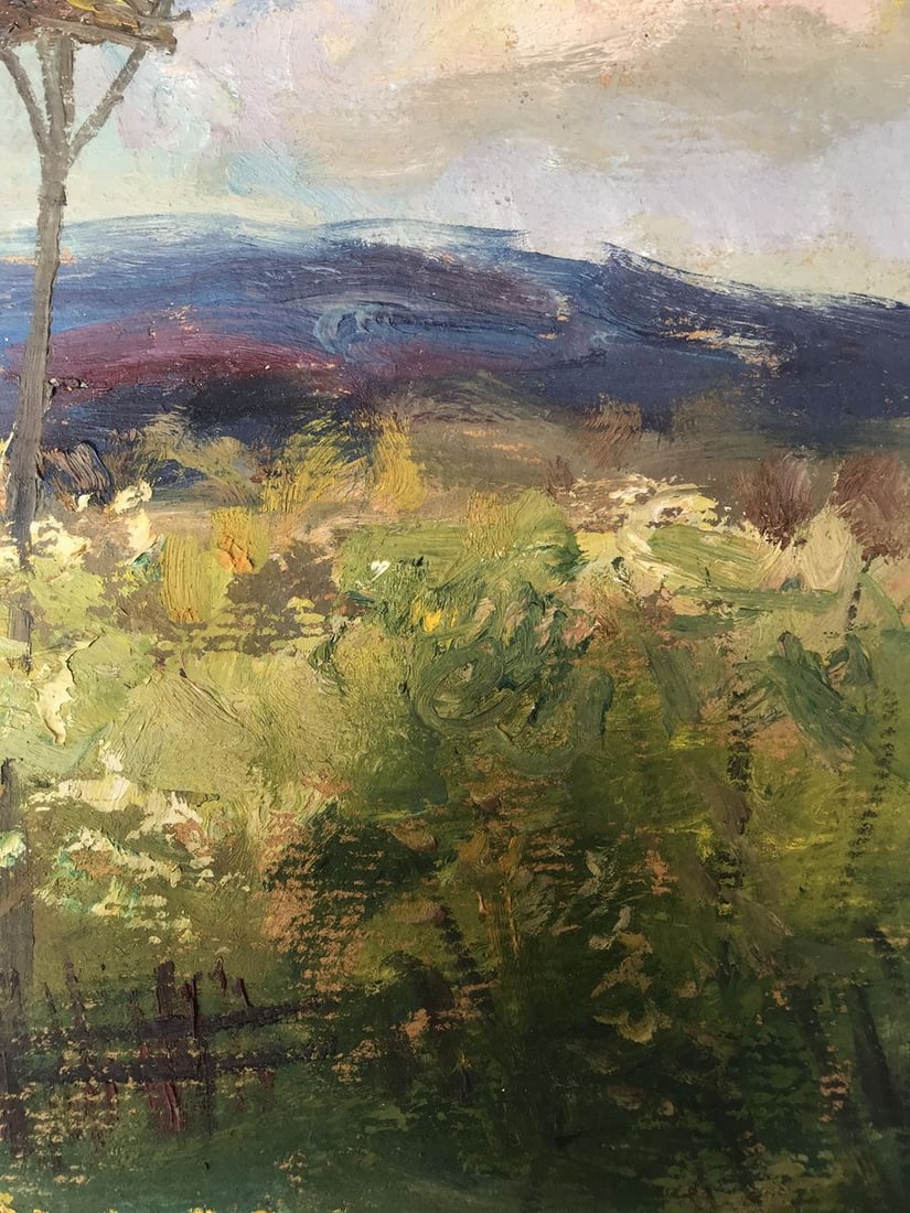 Oil painting Spring in Gorodishe Wihyrovskii Victor - 10