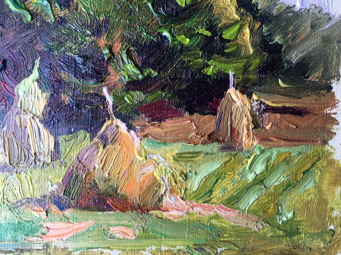 Oil painting Rock fortress in Tustan Batrakov Vladimir Grigorievich - 10