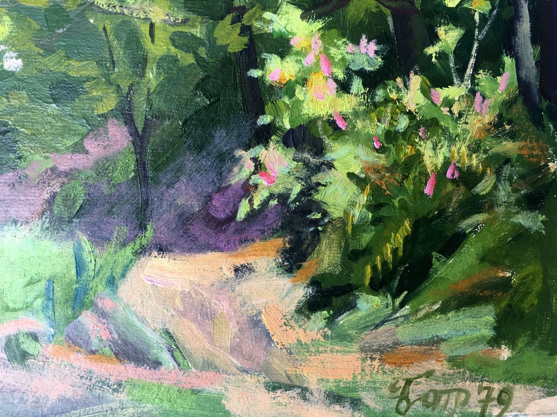 Oil painting In March Batrakov Vladimir Grigorievich - 13