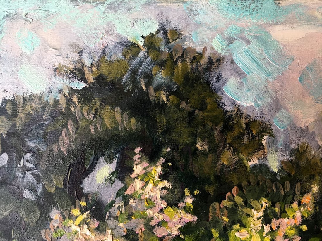 Oil painting In March Batrakov Vladimir Grigorievich - 4