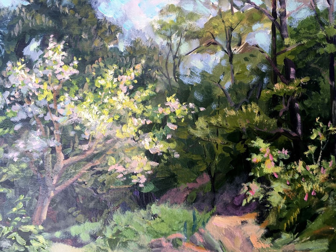 Oil painting In March Batrakov Vladimir Grigorievich - 8