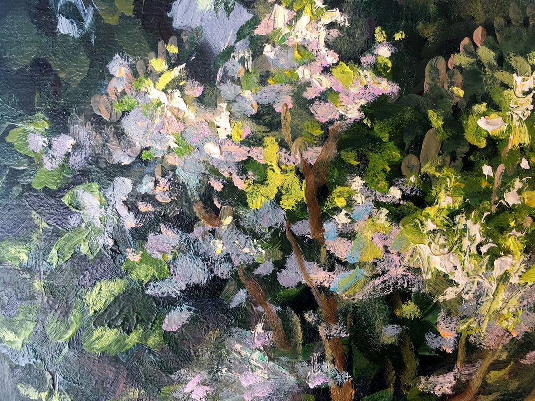 Oil painting In March Batrakov Vladimir Grigorievich - 9