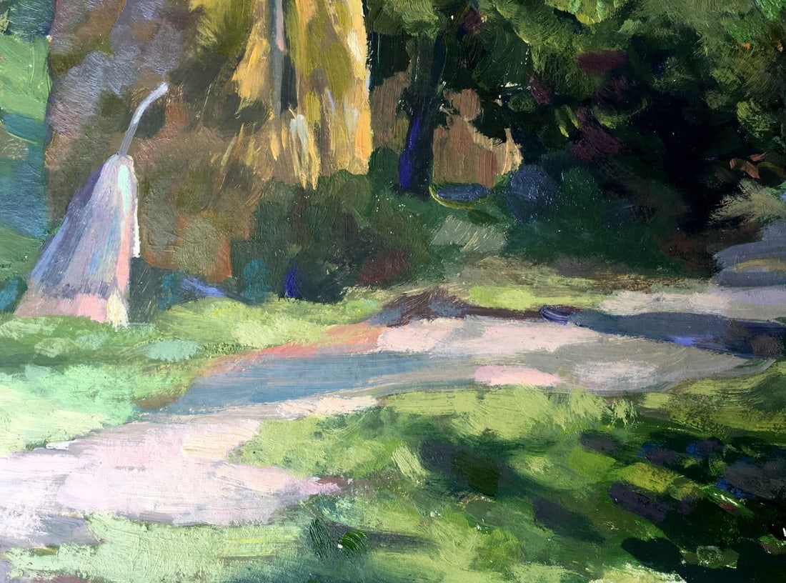 Oil painting On the outskirts Batrakov Vladimir Grigorievich - 10