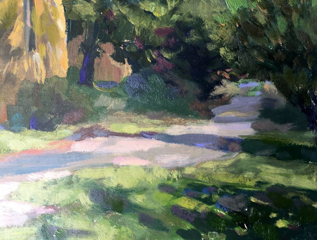 Oil painting On the outskirts Batrakov Vladimir Grigorievich - 9