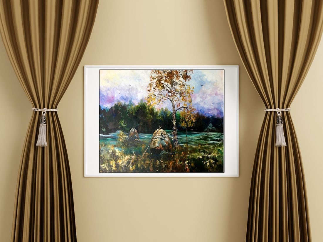 Oil painting Forest landscape Unknown artist - 3