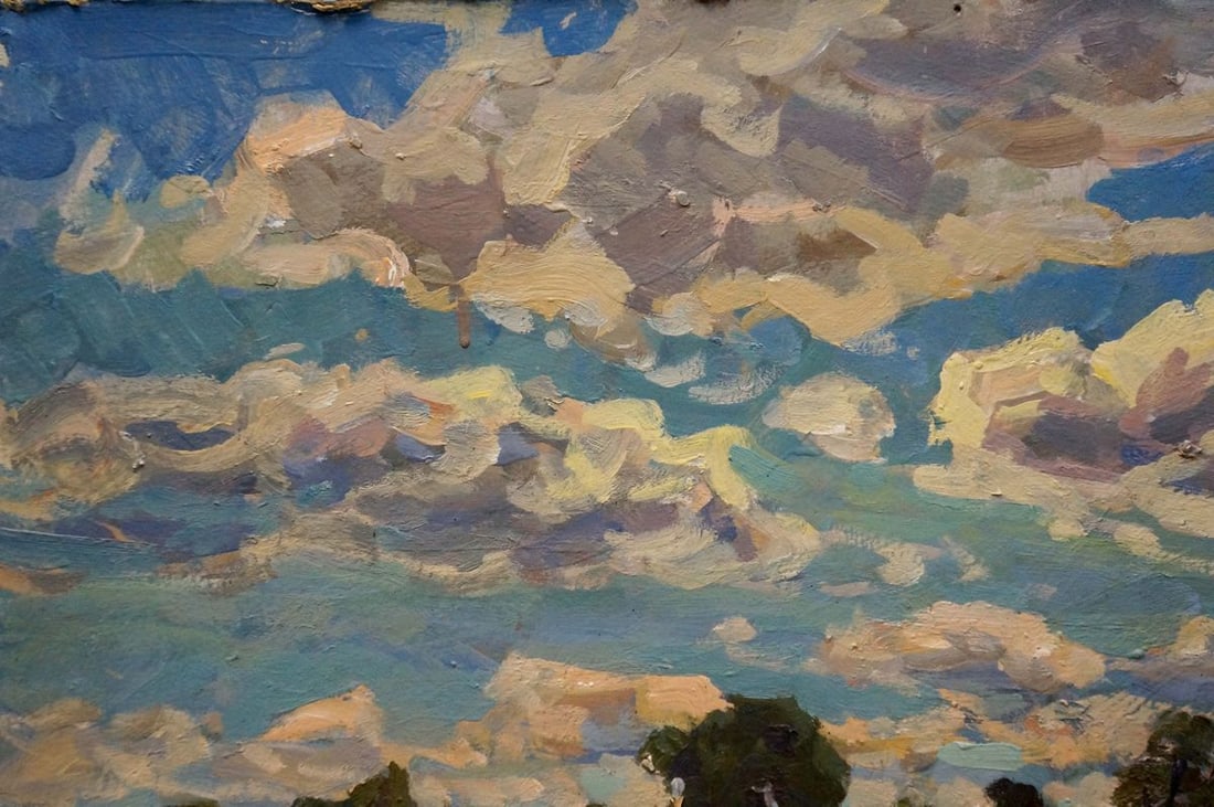 Oil painting Noon Fomin Anatoly Nikiforovich - 4