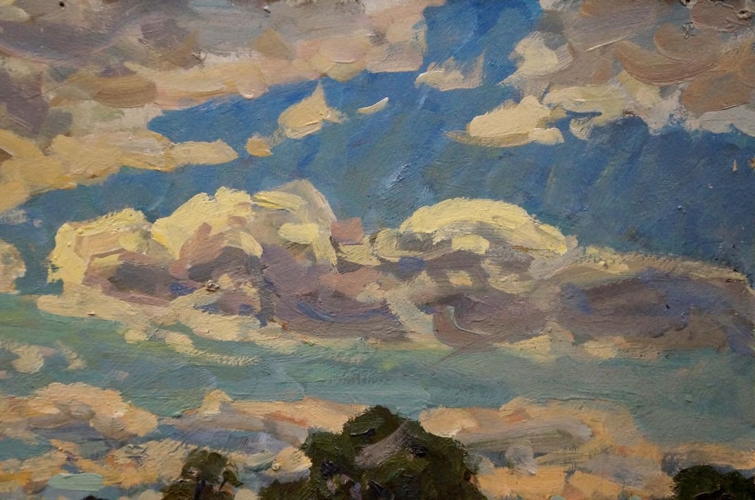 Oil painting Noon Fomin Anatoly Nikiforovich - 5