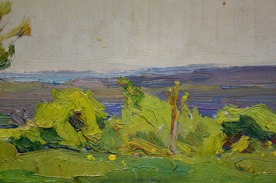 Oil painting Summer day - 6