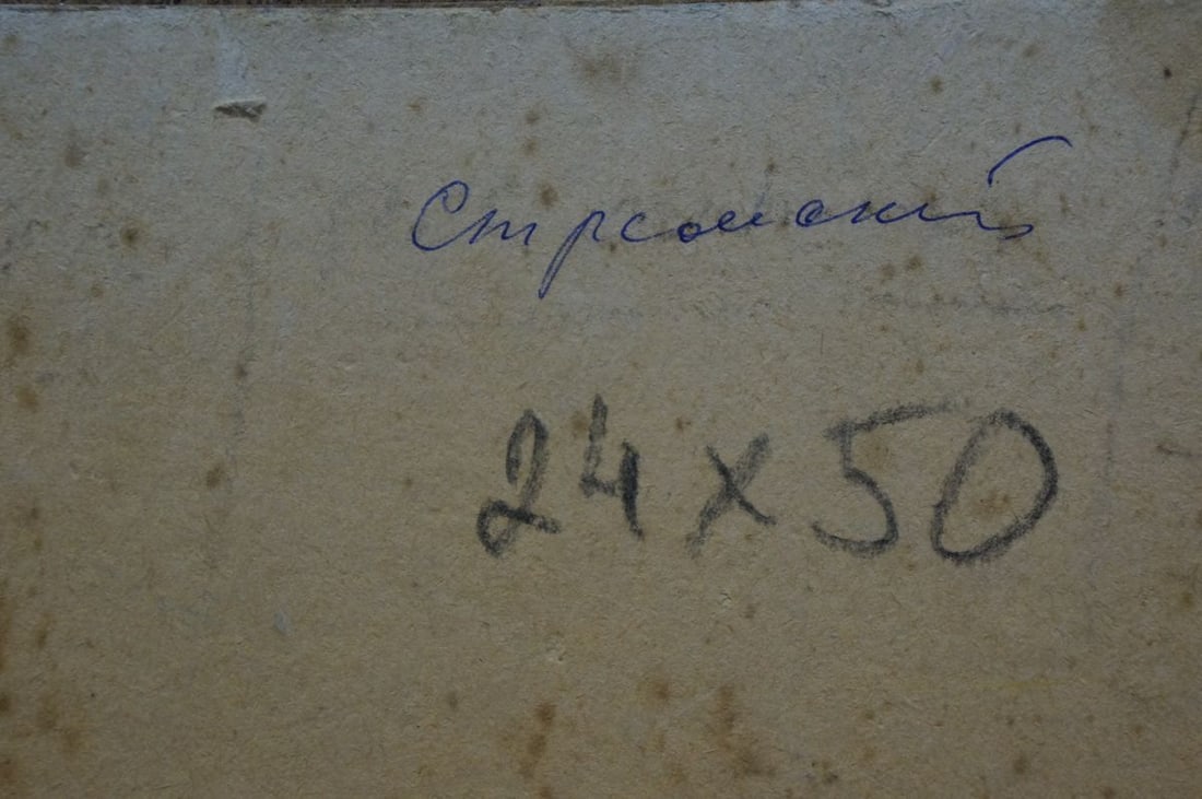 Oil painting It's starting to rain Stremsky Alexander Ivanovich - 8