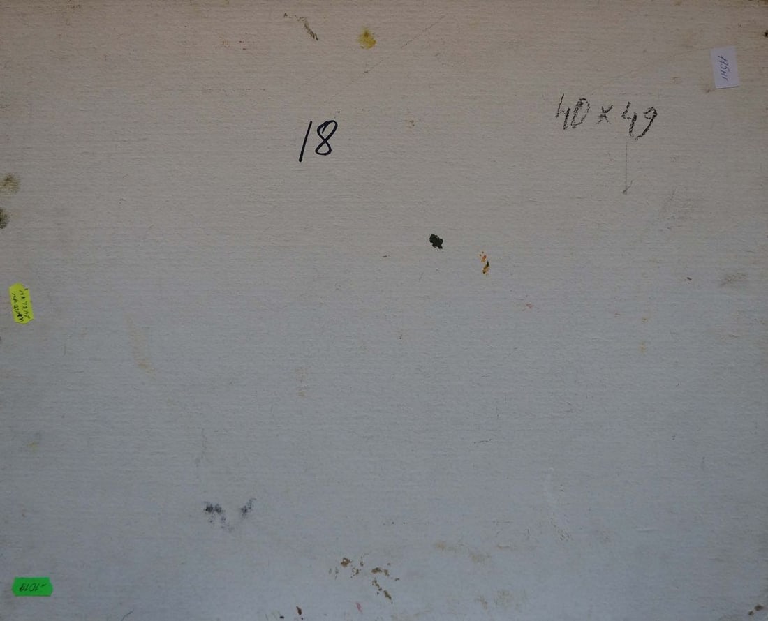 Oil painting Summer sunny day Gantman Moses Faybovich - 7