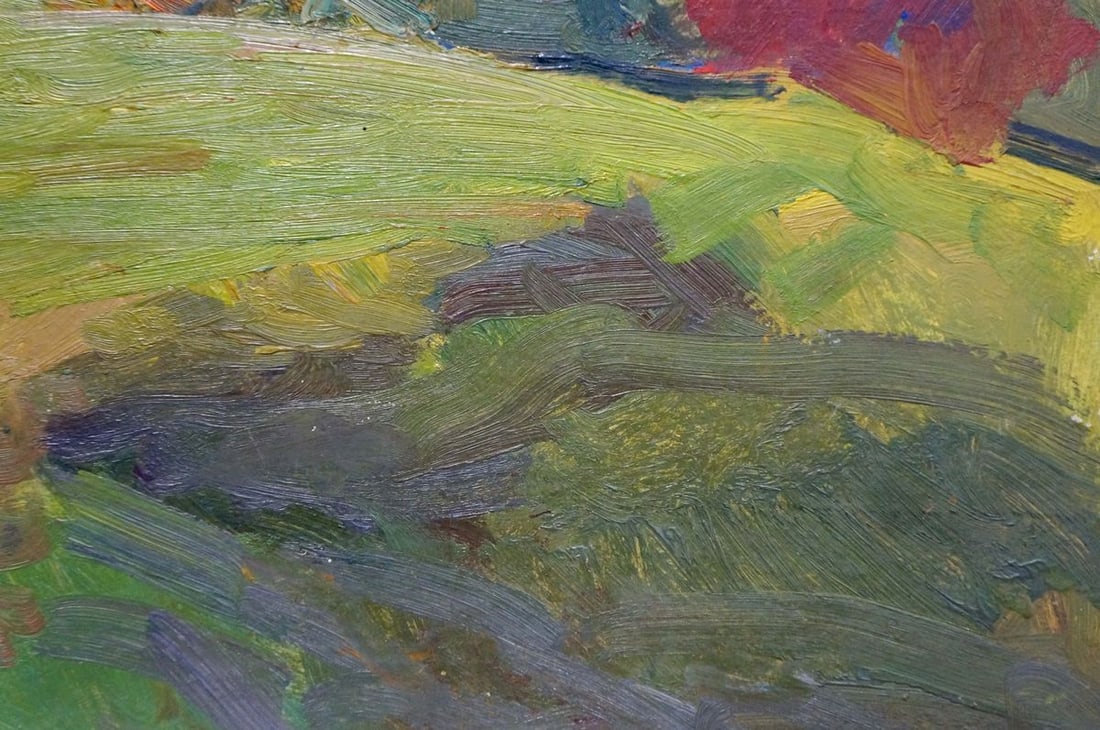 Oil painting Landscape Gantman Moses Faybovich - 5