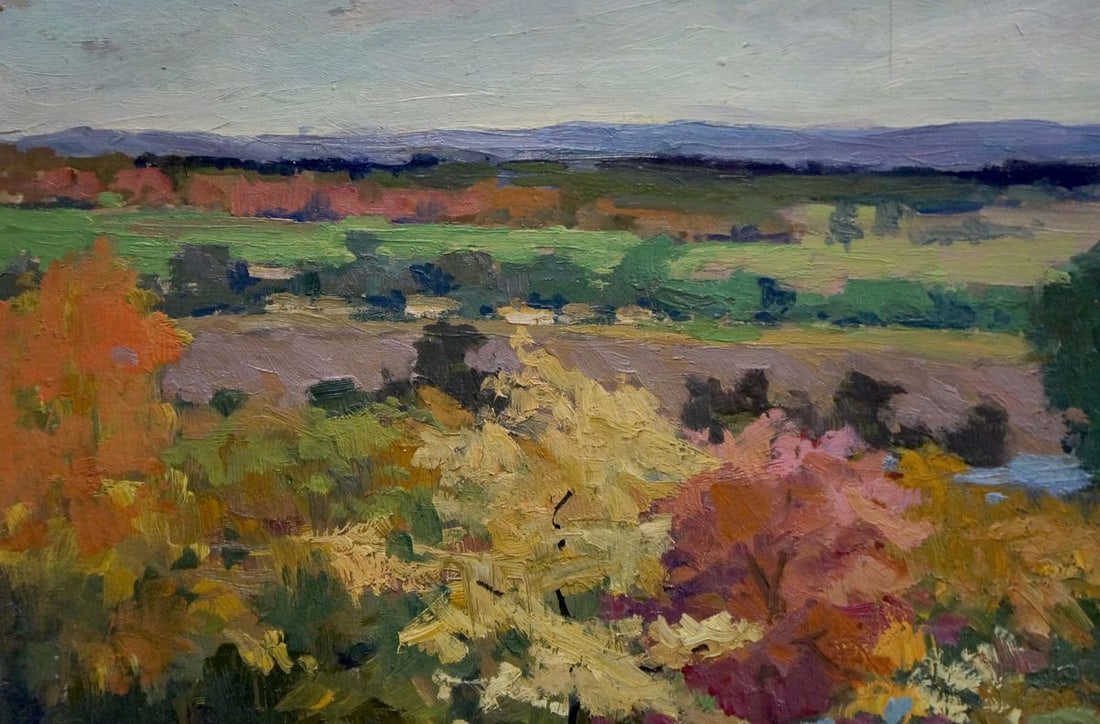 Oil painting After the rain Korostelev Vladimir Alexandrovich - 2