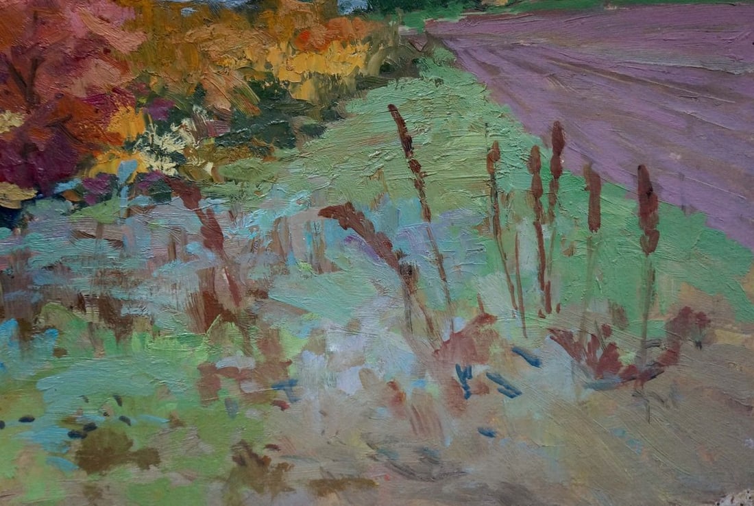 Oil painting After the rain Korostelev Vladimir Alexandrovich - 5