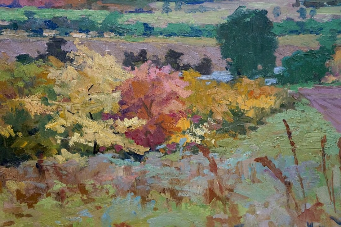 Oil painting After the rain Korostelev Vladimir Alexandrovich - 6