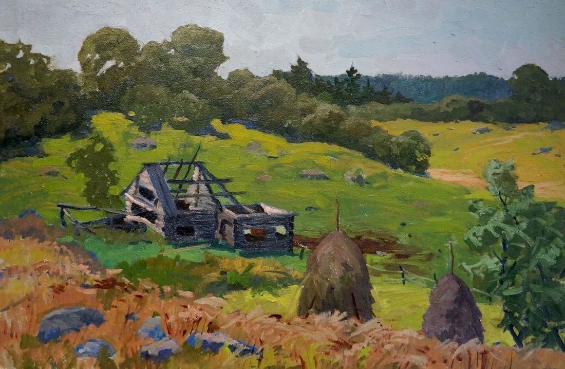 Oil painting Summer day Korostelev Vladimir Alexandrovich (1 of 8)