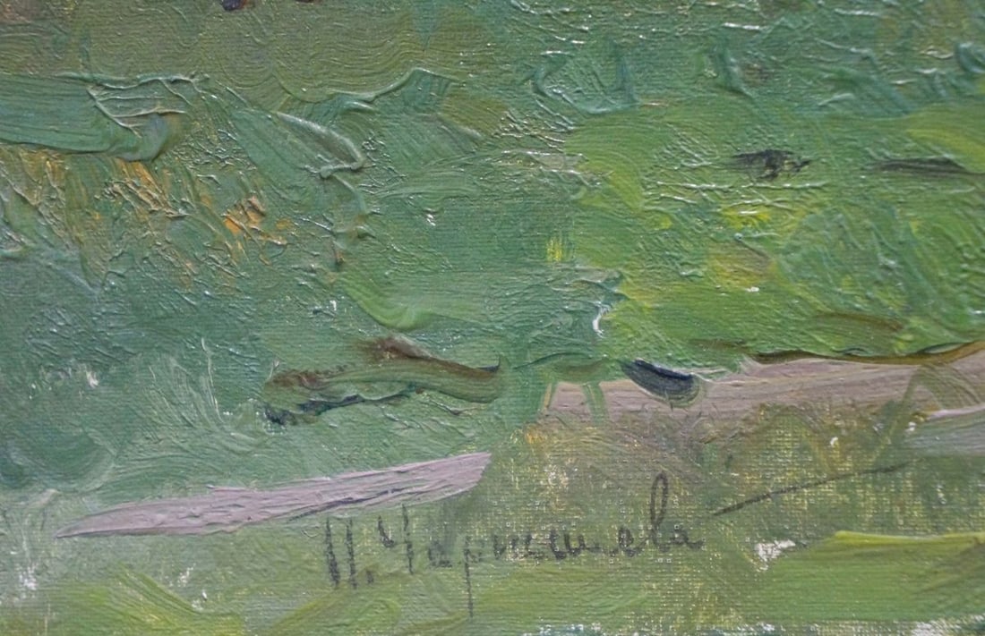 Oil painting People have a rest Chernesheva P. - 7