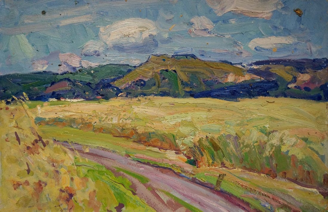 Oil painting Fields Kolosovsky Georgy Sergeevich (1 of 8)
