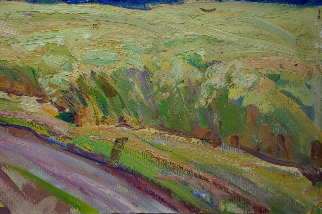 Oil painting Fields Kolosovsky Georgy Sergeevich - 5
