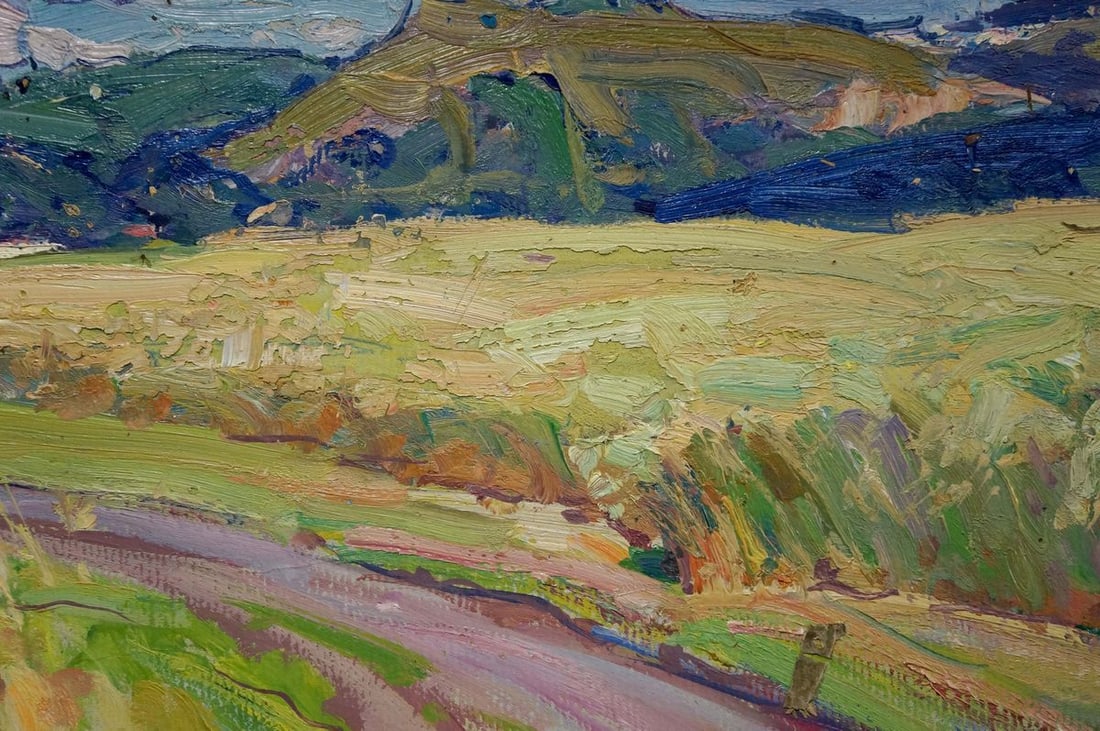 Oil painting Fields Kolosovsky Georgy Sergeevich - 6