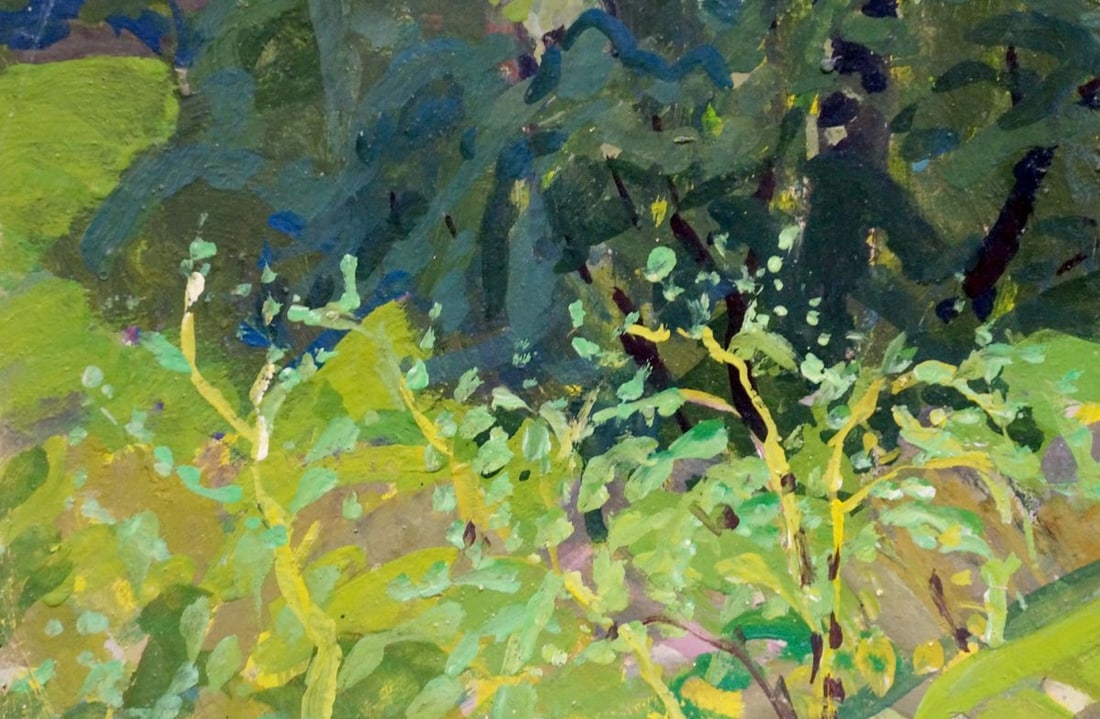 Oil painting Birch Grove Kolosovsky Georgy Sergeevich - 4