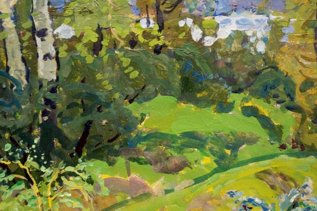 Oil painting Birch Grove Kolosovsky Georgy Sergeevich - 6