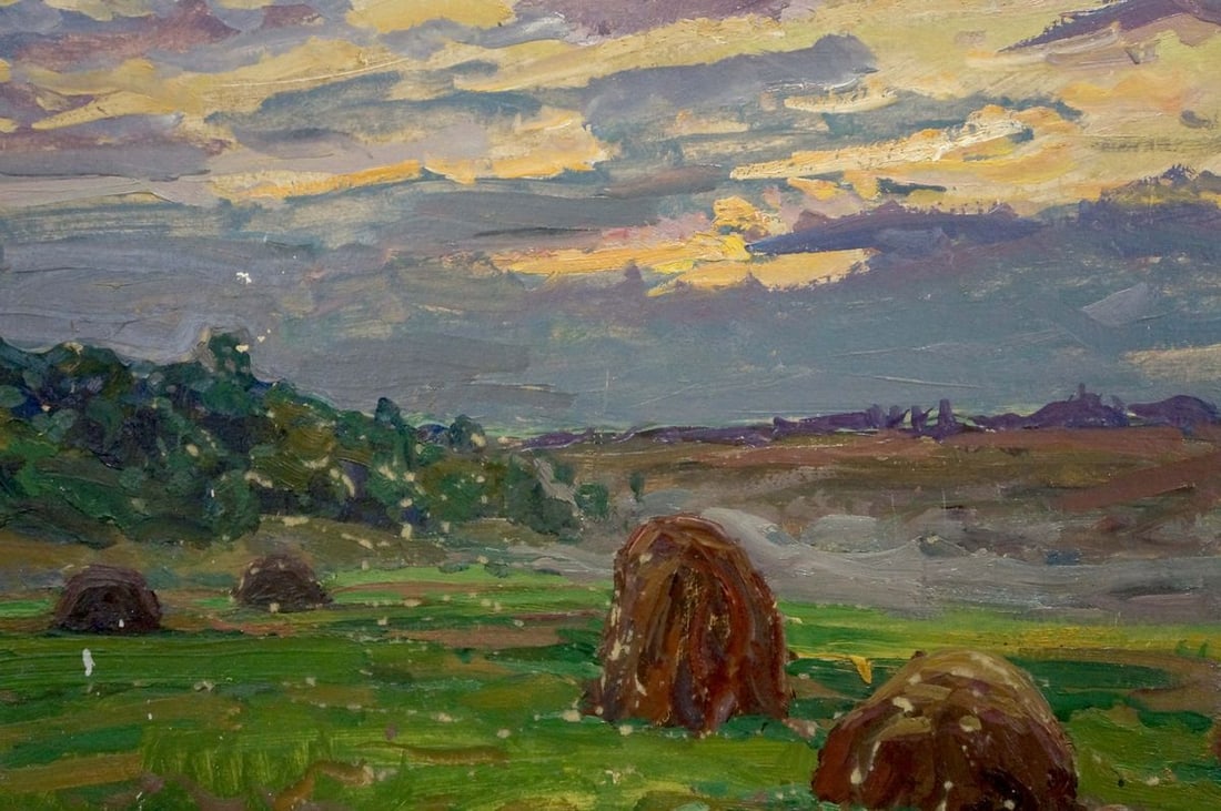Oil painting Sunset Fomin Anatoly Nikiforovich - 6