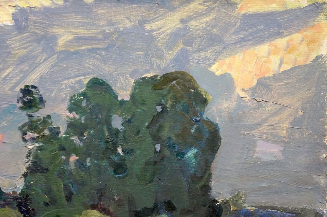 Oil painting Before the storm Fomin Anatoly Nikiforovich - 3