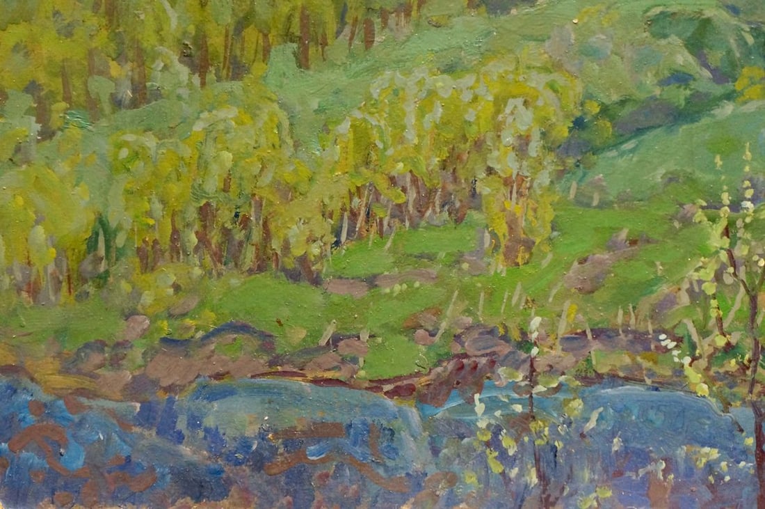 Oil painting Forest glades Kolosovsky Georgy Sergeevich - 4