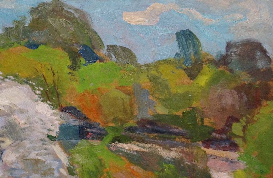 Oil painting Forest landscape Buryachok Nikolay Ivanovich - 3