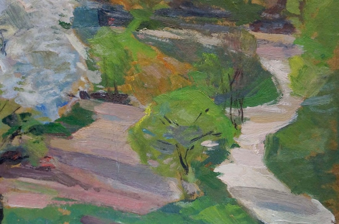 Oil painting Forest landscape Buryachok Nikolay Ivanovich - 5