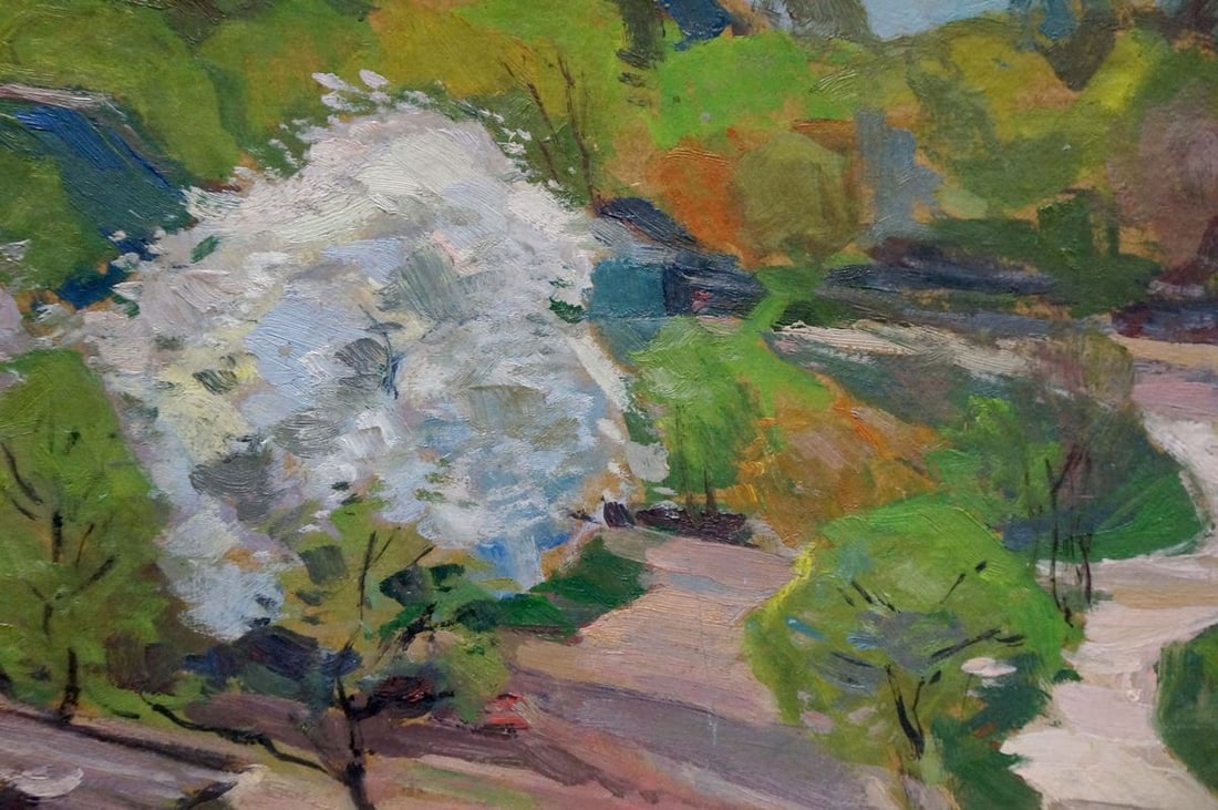 Oil painting Forest landscape Buryachok Nikolay Ivanovich - 6