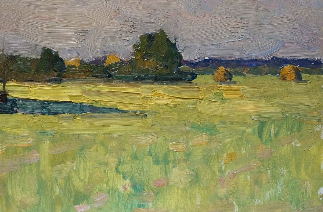 Oil painting Haystacks Mordovets Andrey Nikitich - 3