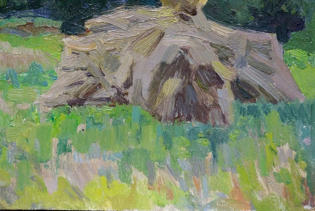 Oil painting Forest landscape Kolomoitsev Petr Mikhailovich - 6