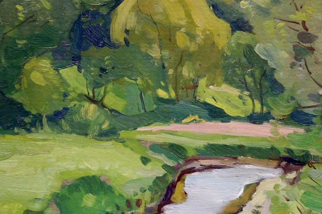 Oil painting Nature Buryachok Nikolay Ivanovich - 6