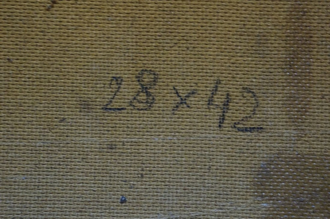 Oil painting Forest landscape Chernyshevsky Petr Akimovich - 8