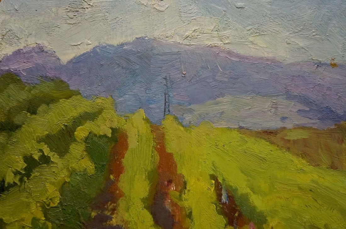 Oil painting Vineyards Stremsky Alexander Ivanovich - 2